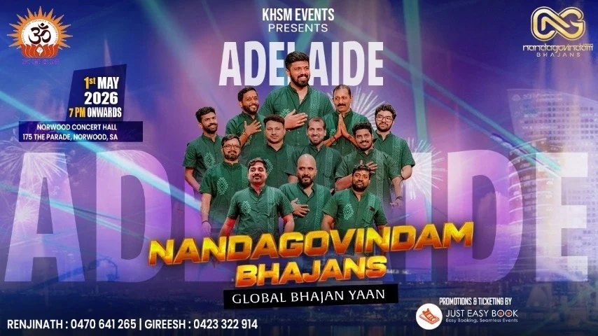 Nandagovindam Bhajans - Adelaide