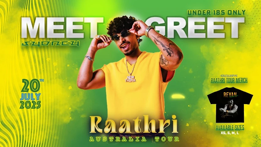 REYAN Raathri Tour Meet & Greet SYDNEY